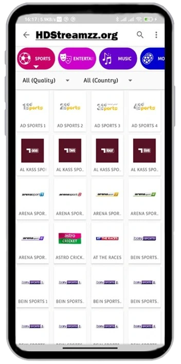 APK HD Streamz